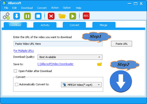 Allavsoft Video Downloader Converter 3.24.7 Crack + Linance Key
